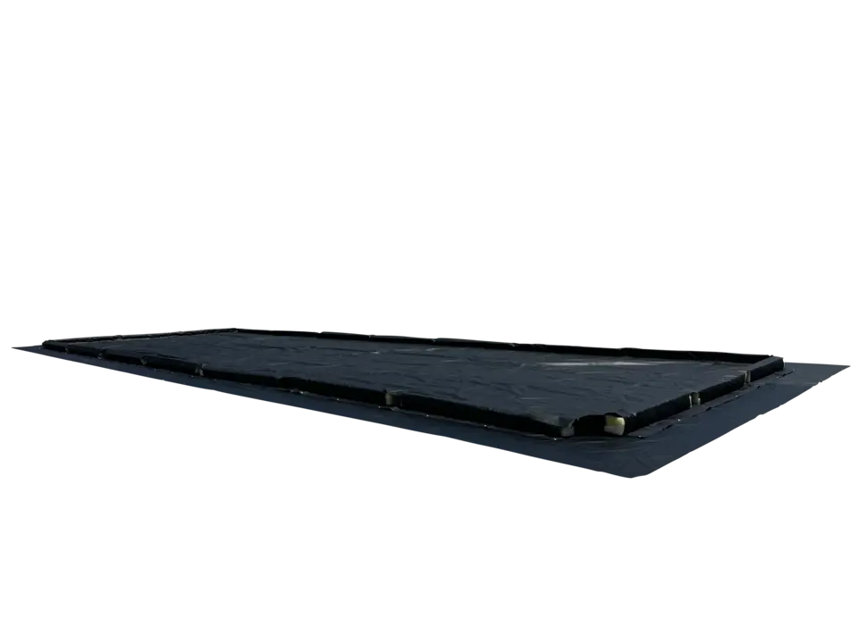 Foam Wall Berm 15' x 50' - Image 2