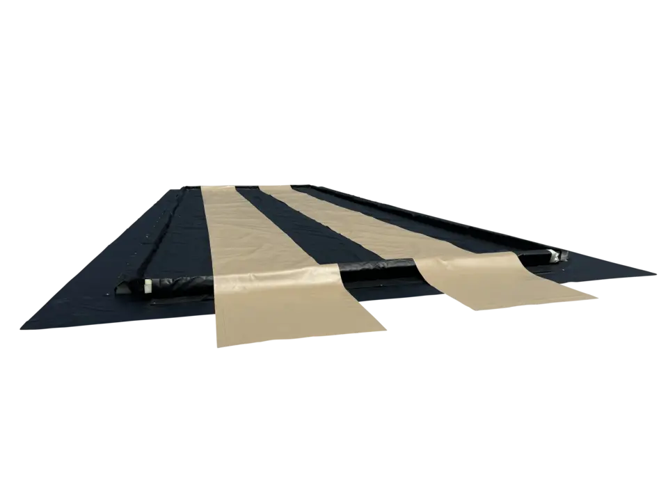 Foam Wall Berm 12' x 45' - Image 3